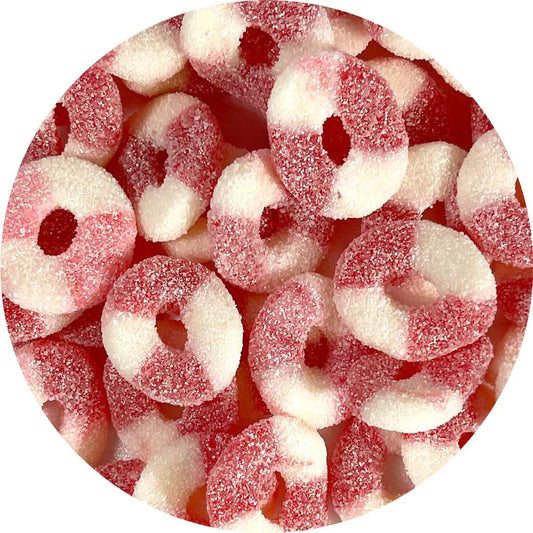 Sour Strawberry Rings
