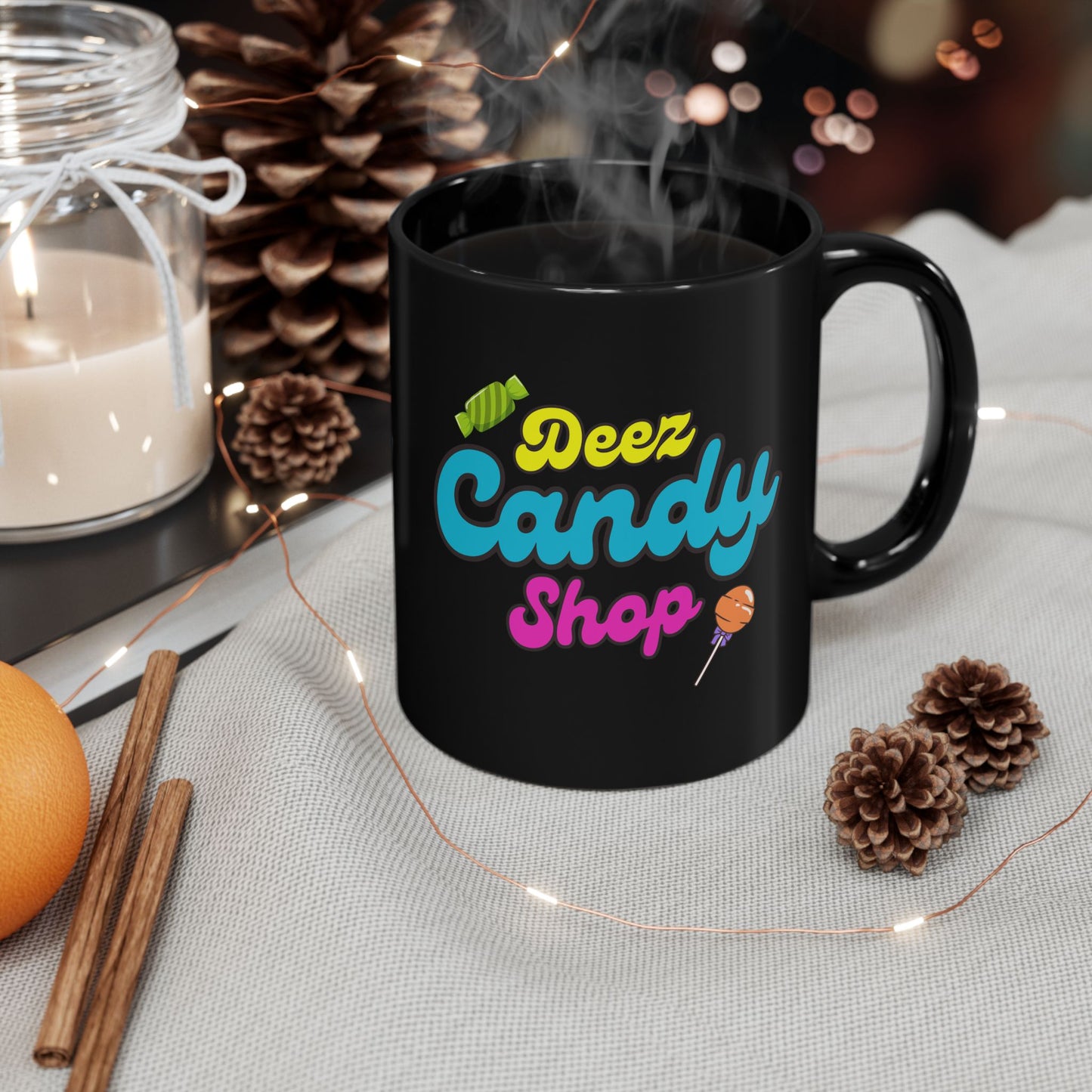 Deez Candy Shop Mug - 11 or 15 oz
